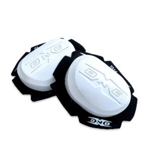 Sliders genoux moto OneX blanc