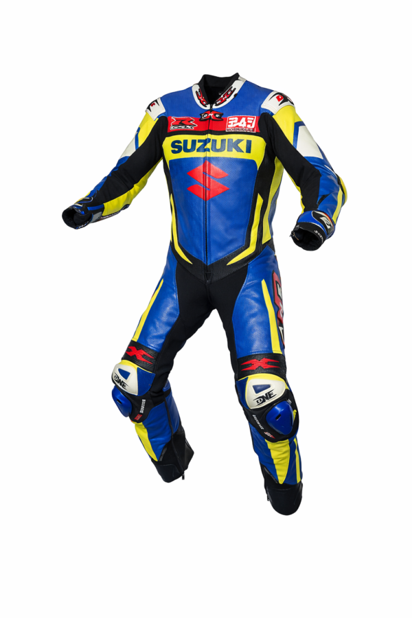 Combinaison moto cuir One-X réplica Suzuki GSX-R