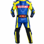 Combinaison moto cuir One-X Suzuki GSX-R vue alternative