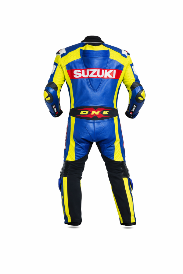 Combinaison moto cuir One-X Suzuki GSX-R vue alternative