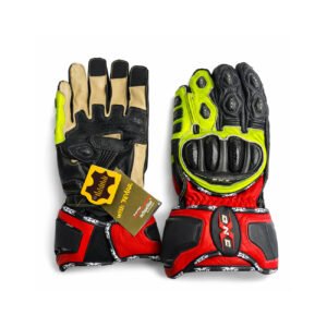 Gants moto noir et jaune