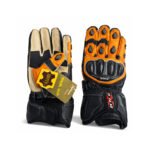 Gants moto One-X rouges noirs et blancs